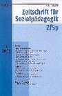 Zeitschrift für Sozialpädagogik ZfSp
