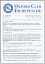 Oxford Club Eil-Depesche
