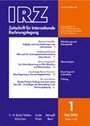 IRZ - Zeitschrift für Internationale Rechnungslegung