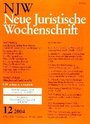 NJW - Neue Juristische Wochenschrift