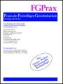 Praxis der Freiwilligen Gerichtsbarkeit - FG-Prax