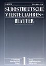Südostdeutsche Vierteljahresblätter