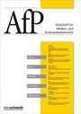 AfP Zeitschrift für Medien- und Kommunikationsrecht