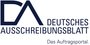 Deutsches Ausschreibungsblatt