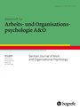 Zeitschrift für Arbeits- und Organisationspsychologie