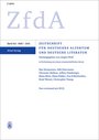 Zeitschrift für deutsches Altertum und deutsche Literatur