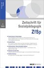 Zeitschrift für Sozialpädagogik - ZfSp