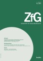 ZFG - Zeitschrift für Gesundheitsrecht
