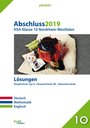 Abschluss 2019 – Hauptschulabschluss Klasse 10 Nordrhein-Westfalen Lösungen