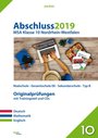 Abschluss 2019 - Mittlerer Schulabschluss Nordrhein-Westfalen